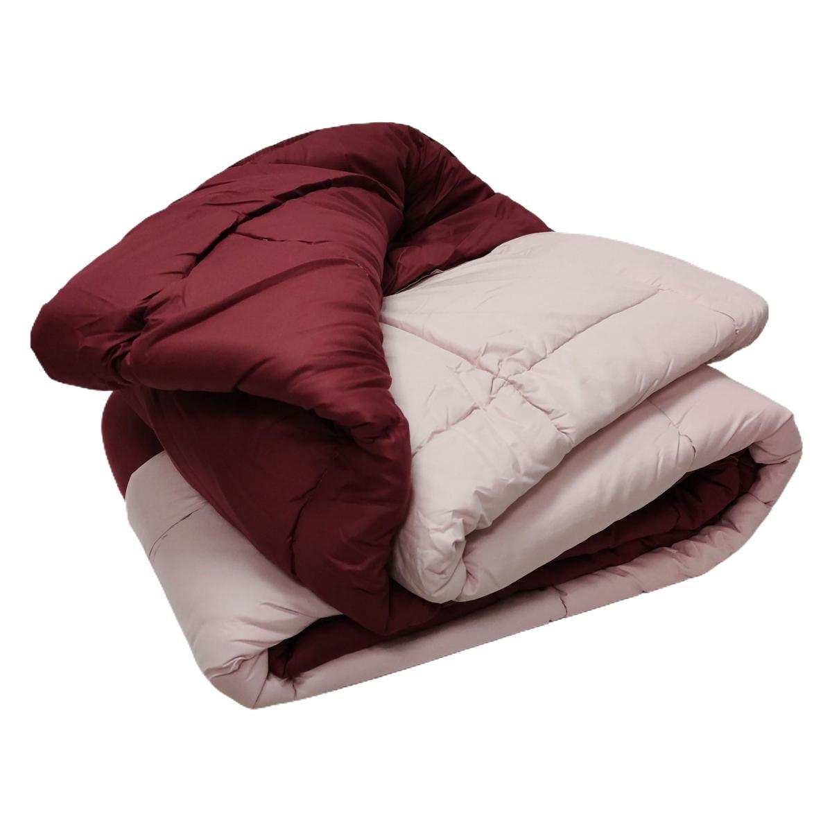 Trapunta Matrimoniale Loren Bordeaux cm.60x260 | Angelo Carillo