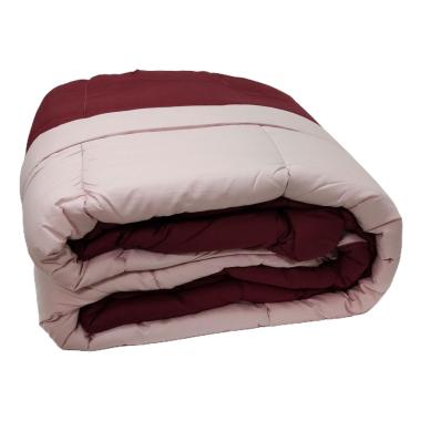 Trapunta Matrimoniale Loren Bordeaux cm.60x260 | Angelo Carillo