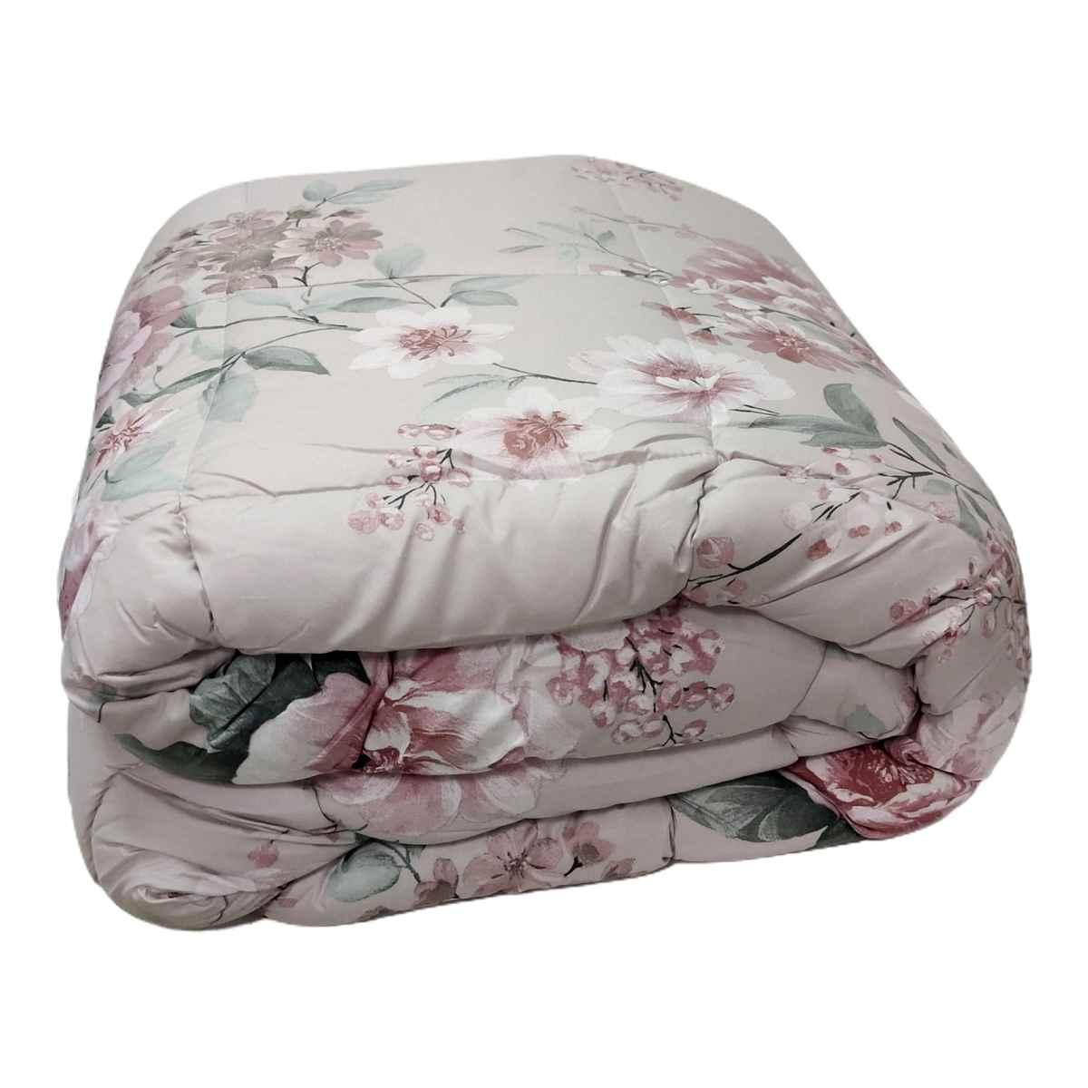 Trapunta Matrimoniale Amanda Rosa cm.60x260 | Angelo Carillo