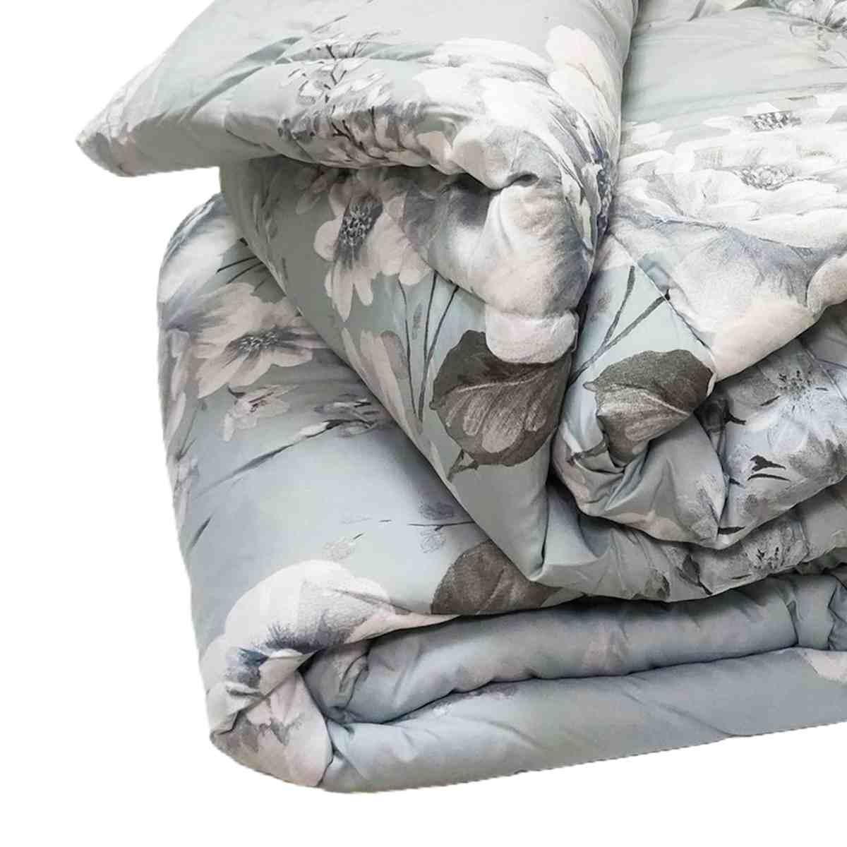 Trapunta Matrimoniale Amanda Azzurra cm.60x260 | Angelo Carillo