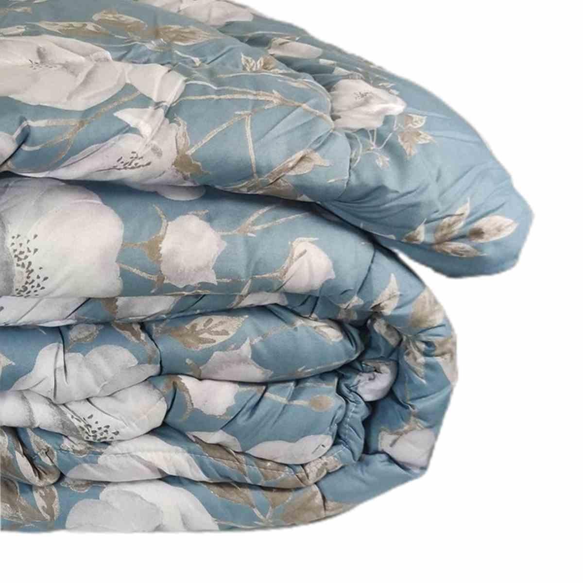 Trapunta 1 Piazza e Mezza Charlotte Azzurra cm.20x260 | Angelo Carillo