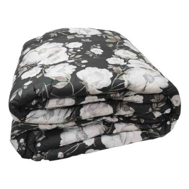 Trapunta 1 Piazza e Mezza Charlotte Grigia cm.20x260 | Angelo Carillo