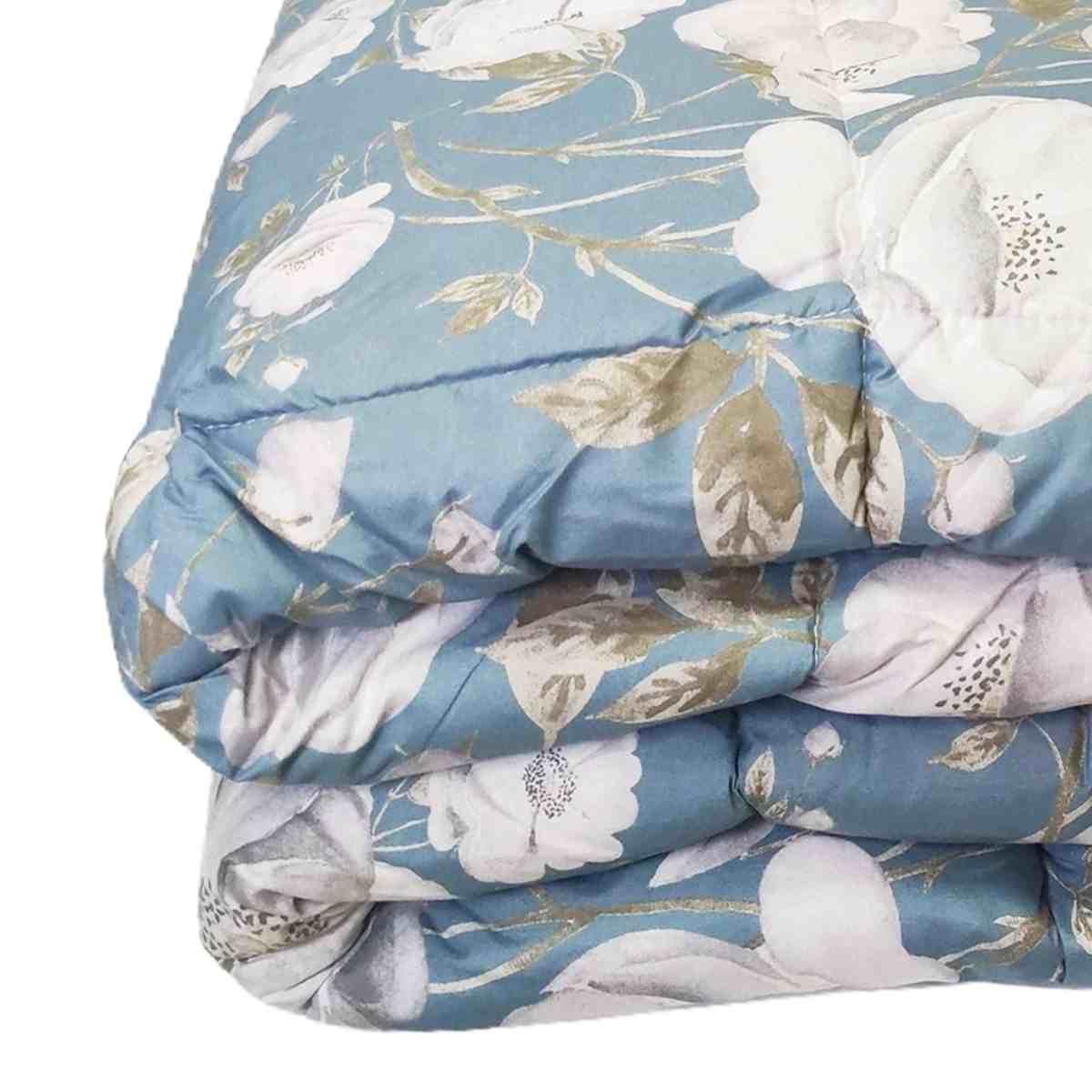 Trapunta Singola Charlotte Azzurra cm.70x260 | Angelo Carillo