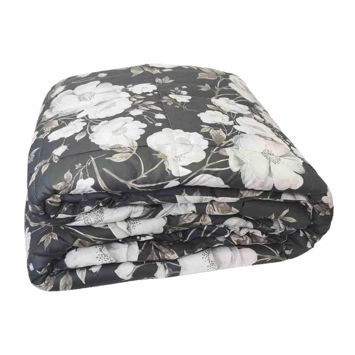 Trapunta Singola Charlotte Nera cm.70x260 | Angelo Carillo