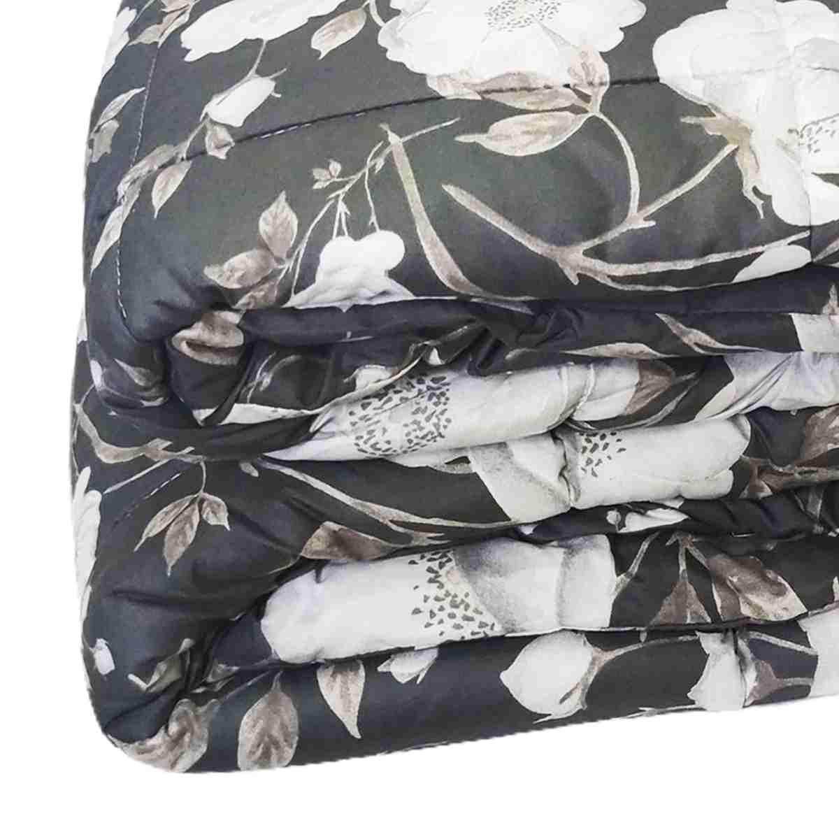 Trapunta Singola Charlotte Nera cm.70x260 | Angelo Carillo