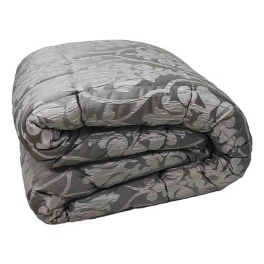 Trapunta Matrimoniale Jacquard Grigio cm.60x260 | Angelo Carillo