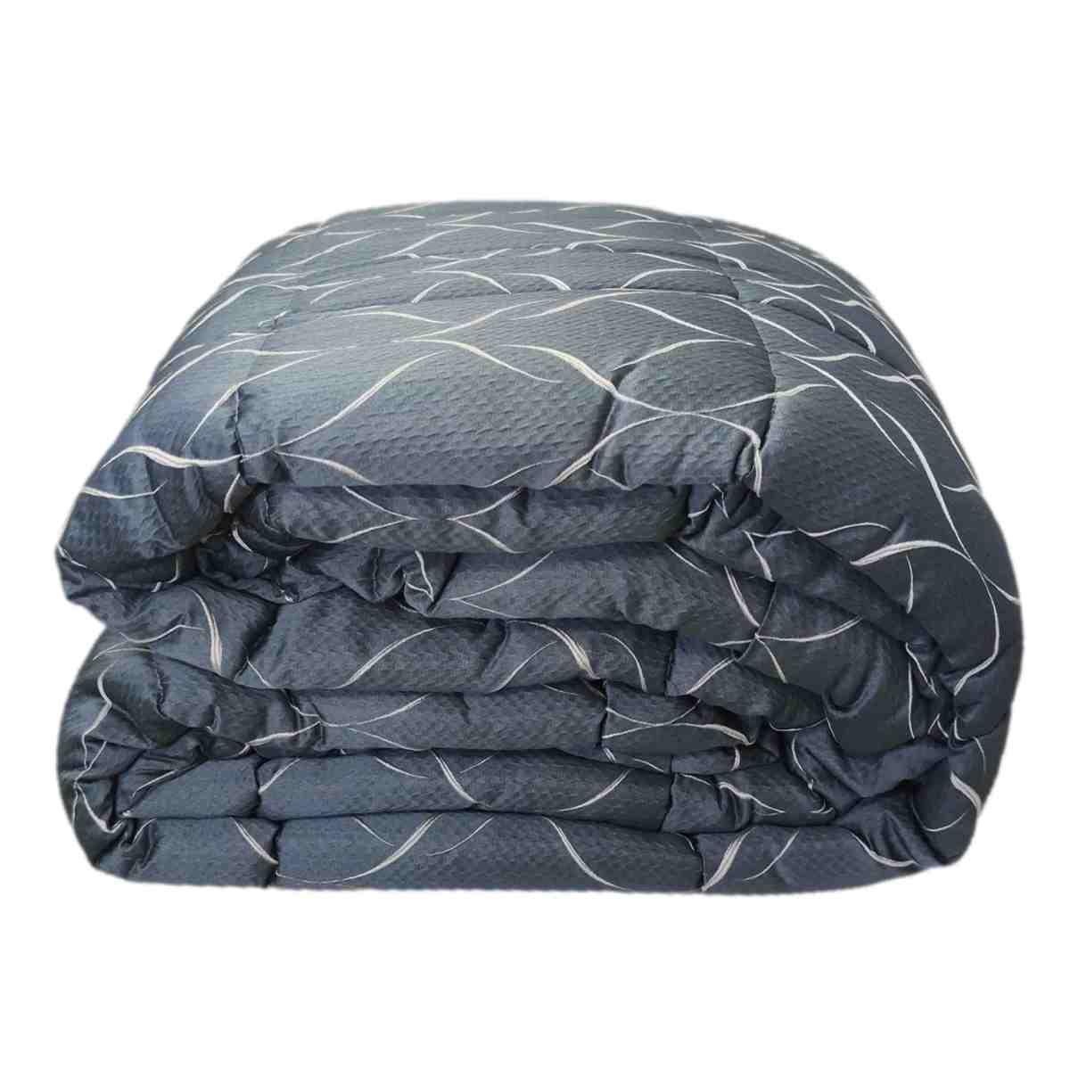 Trapunta Matrimoniale Jaquard Azzurro cm.60x260 | Angelo Carillo