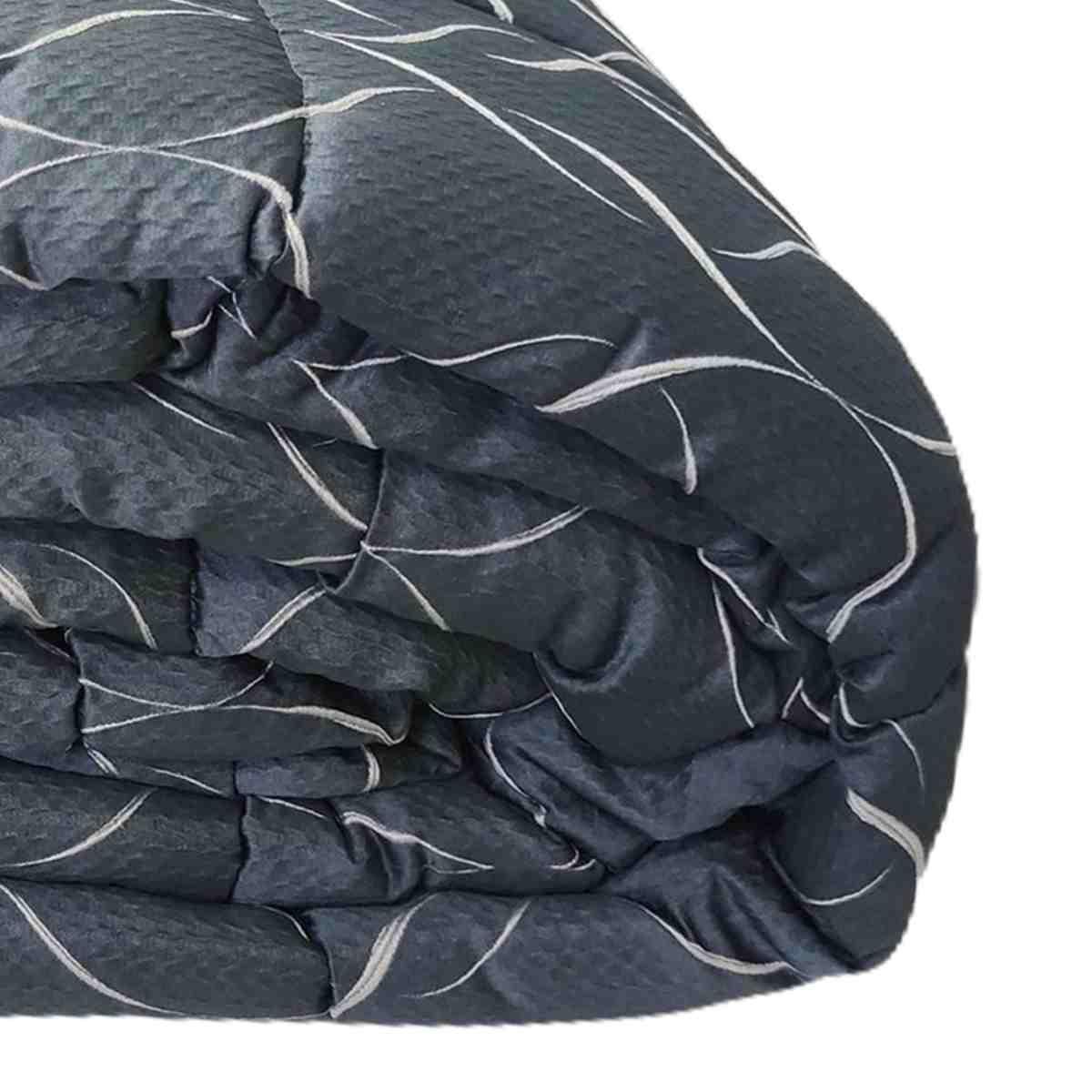 Trapunta Matrimoniale Jaquard Azzurro cm.60x260 | Angelo Carillo