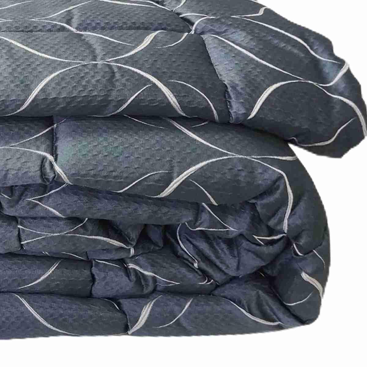 Trapunta Matrimoniale Jaquard Azzurro cm.60x260 | Angelo Carillo