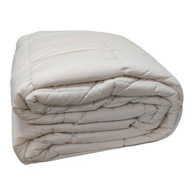 Trapunta 1 Piazza e e Mezza Claire Velluto Bianco | Angelo Carillo