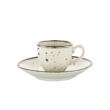 Tazzine Caff Set pz.6 Porcellana Weissestal Bianca | Weissestal