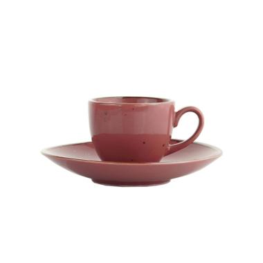Tazzine Caff Set pz.6 Porcellana Weissestal Rosa | Weissestal