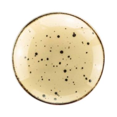 Piatto Tavola Porcellana Weissestal cm.15 Beige | Weissestal