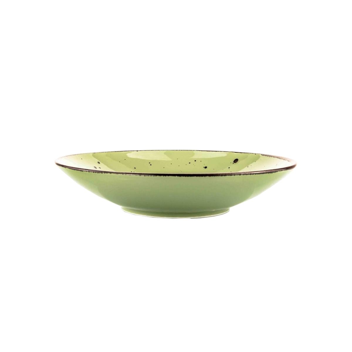 Piatto Tavola Porcellana Weissestal Bowl cm.28 Verde | Weissestal