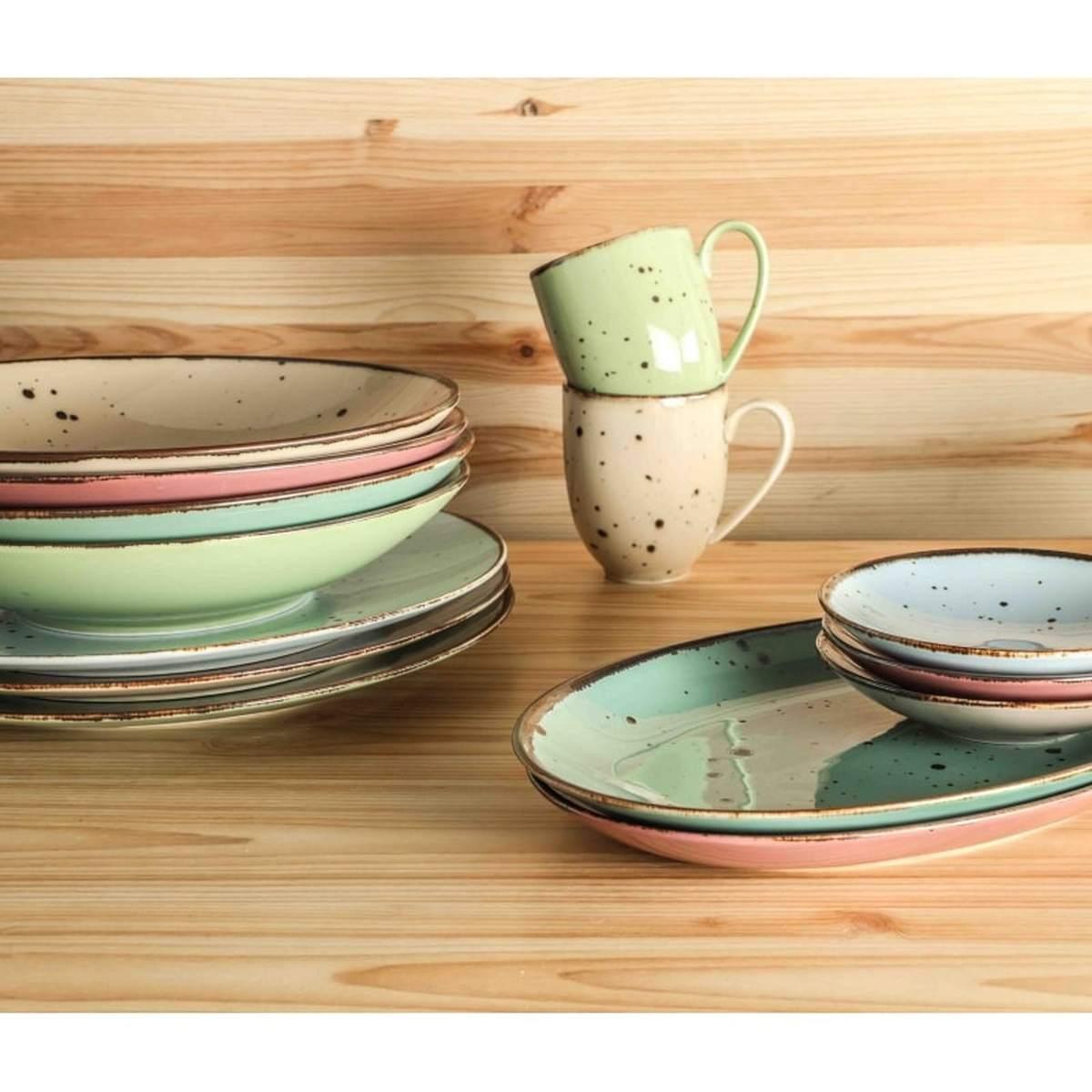 Piatto Tavola Porcellana Weissestal cm.15 Tortora | Weissestal