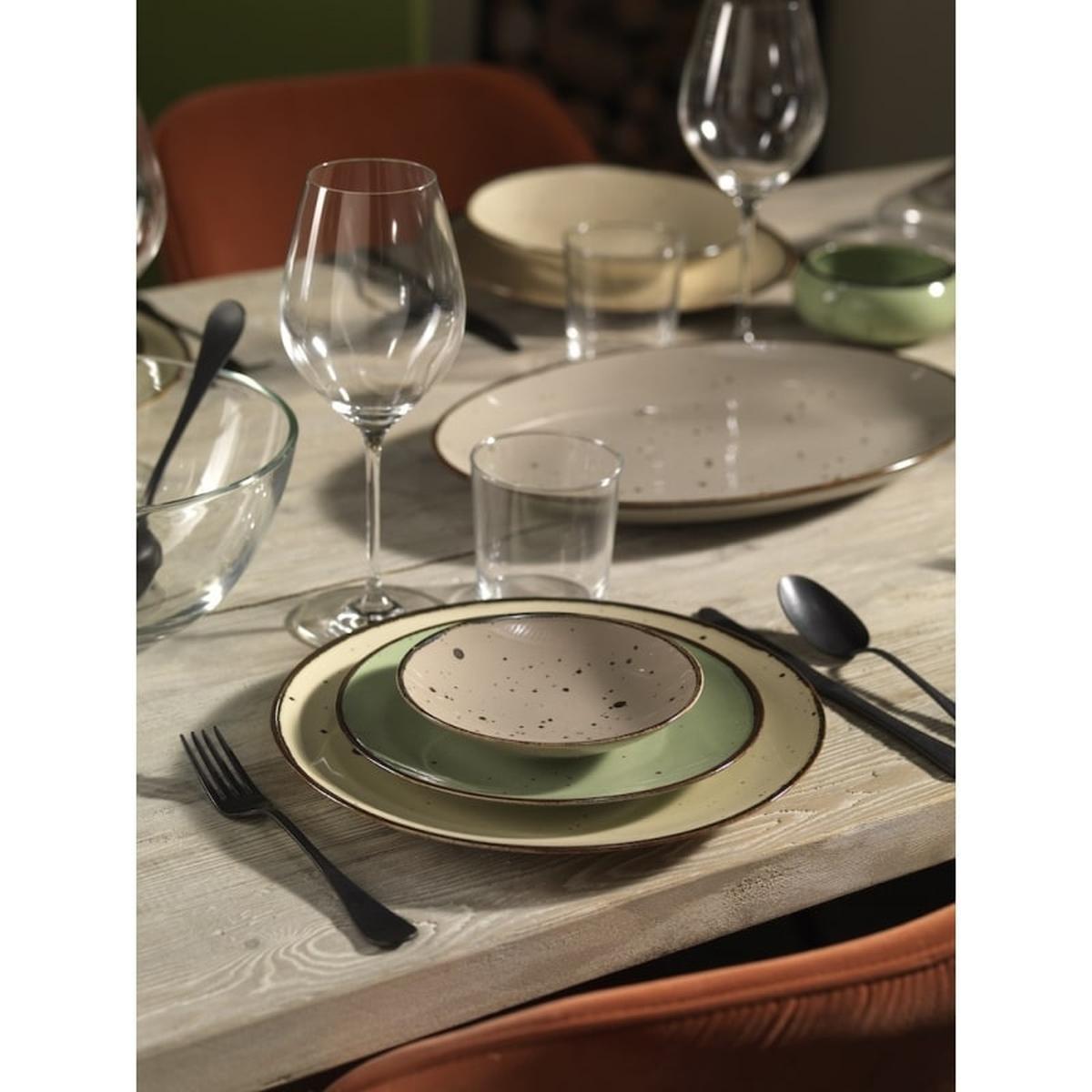 Piatto Tavola Porcellana Weissestal cm.15 Tortora | Weissestal