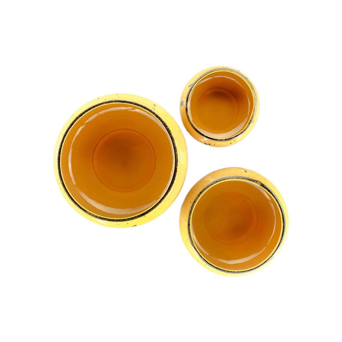 Ciotola Porcellana Weissestal cm.16 Gialla | Weissestal