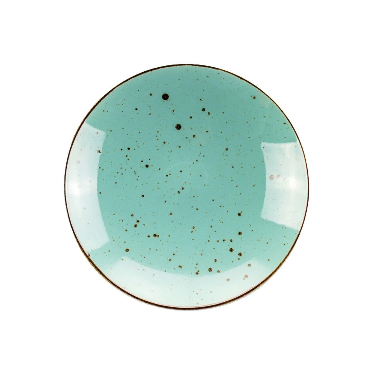 Piatto Tavola Porcellana Weissestal Fondo cm.22 Blu | Weissestal