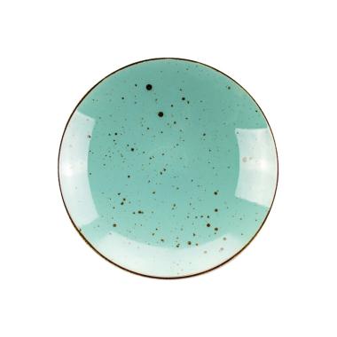 Piatto Tavola Porcellana Weissestal Fondo cm.22 Blu | Weissestal