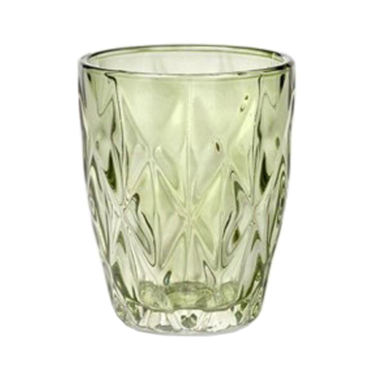 Bicchiere Vetro Singolo Acqua Loira Verde ml.250 | M2 Store