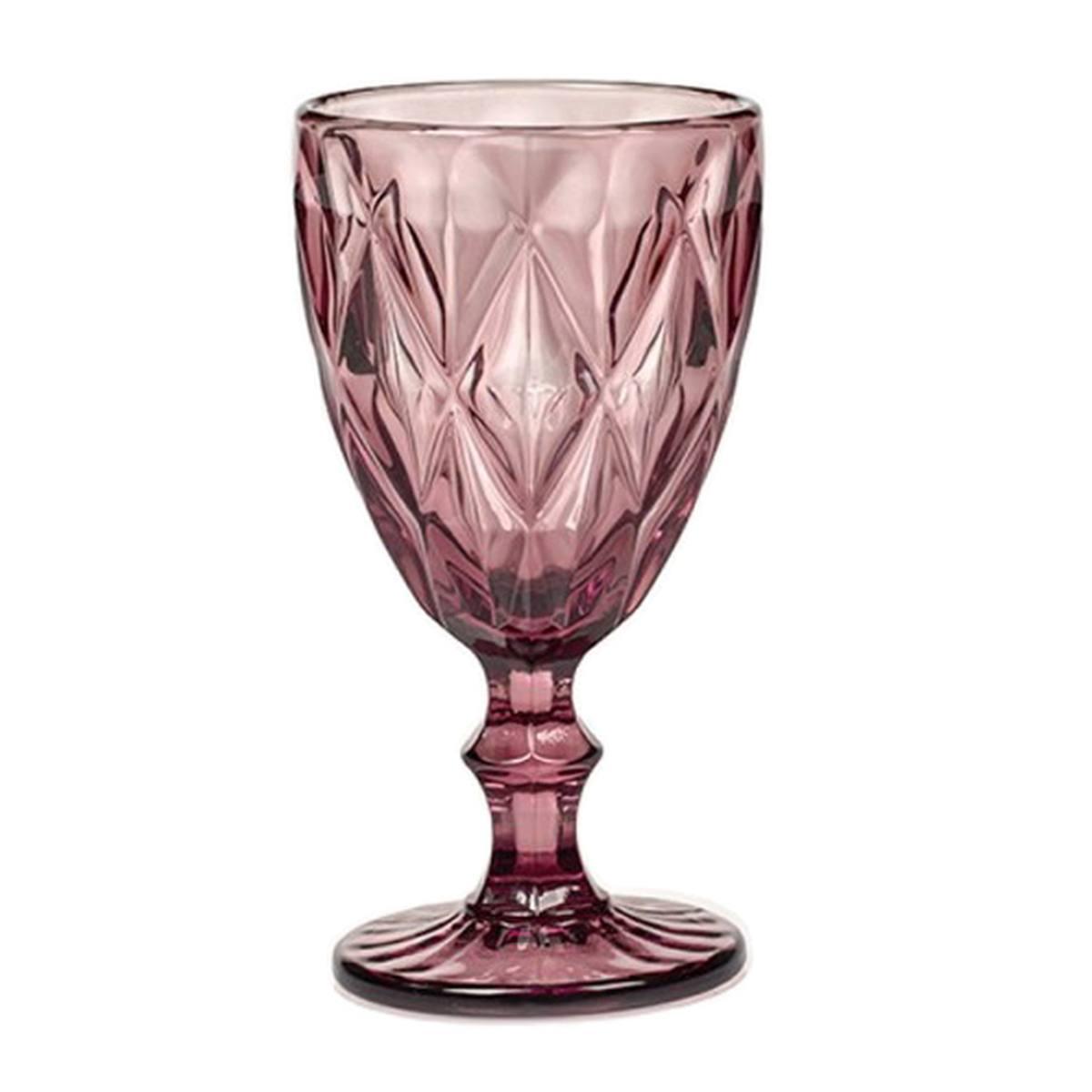 Bicchiere Vetro Singolo Calice Loira Rosa ml.290 | Allreds