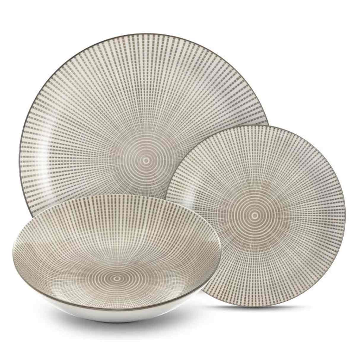 Piatti Servizio Tavola Set pz.18 Porcellana Kaleidos Spider | Allreds