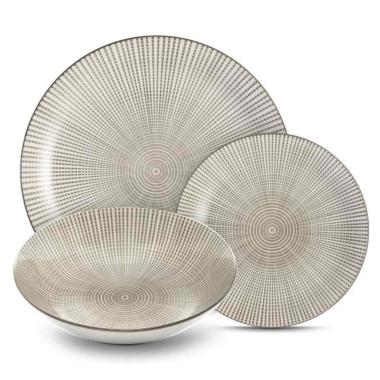 Piatti Servizio Tavola Set pz.18 Porcellana Kaleidos Spider | Allreds