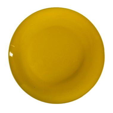 Piatto Tavola Porcellana Kaleidos Frutta cm.20,5 Giallo | Allreds