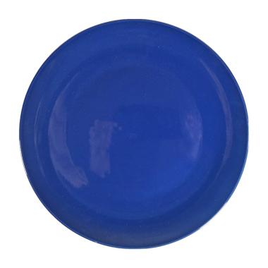 Piatto Tavola Porcellana Kaleidos Piano cm.Ø27 Blu | Allreds