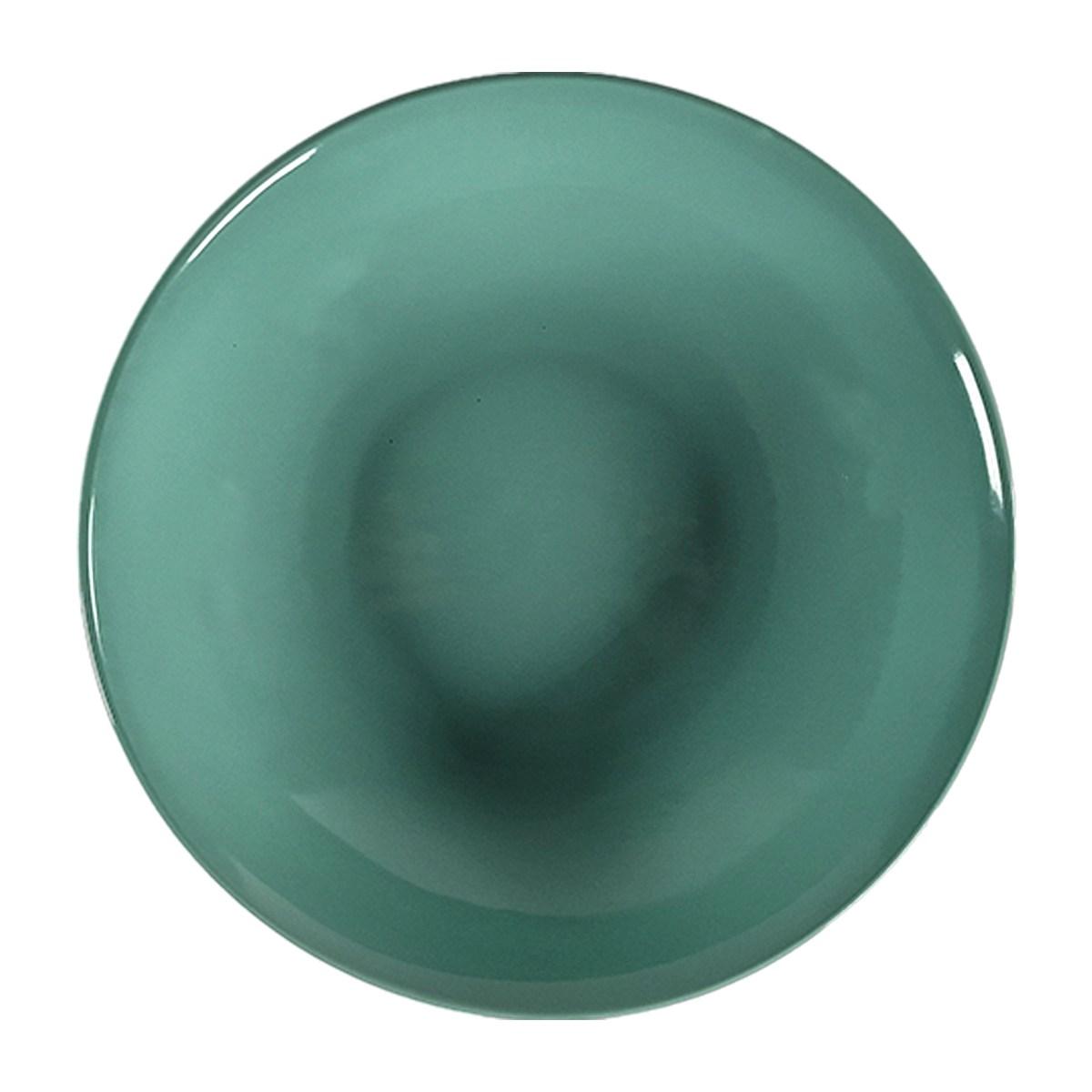 Piatto Tavola Porcellana Kaleidos Fondo cm.Ø20,5 Azzurro | Allreds