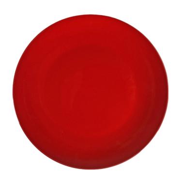 Piatto Tavola Porcellana Kaleidos Piano cm.27 Rosso |Allreds