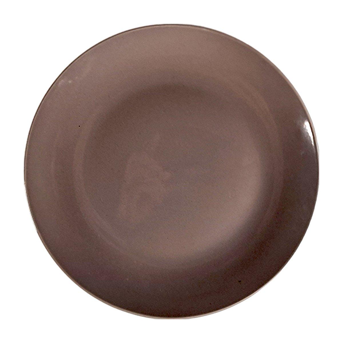 Piatto Tavola Porcellana Kaleidos Frutta cm.Ø20,5 Tortora |Allreds