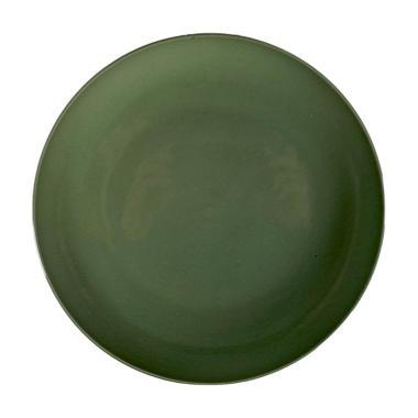 Piatto Tavola Porcellana Kaleidos Piano cm.Ø27 Verde S | Allreds
