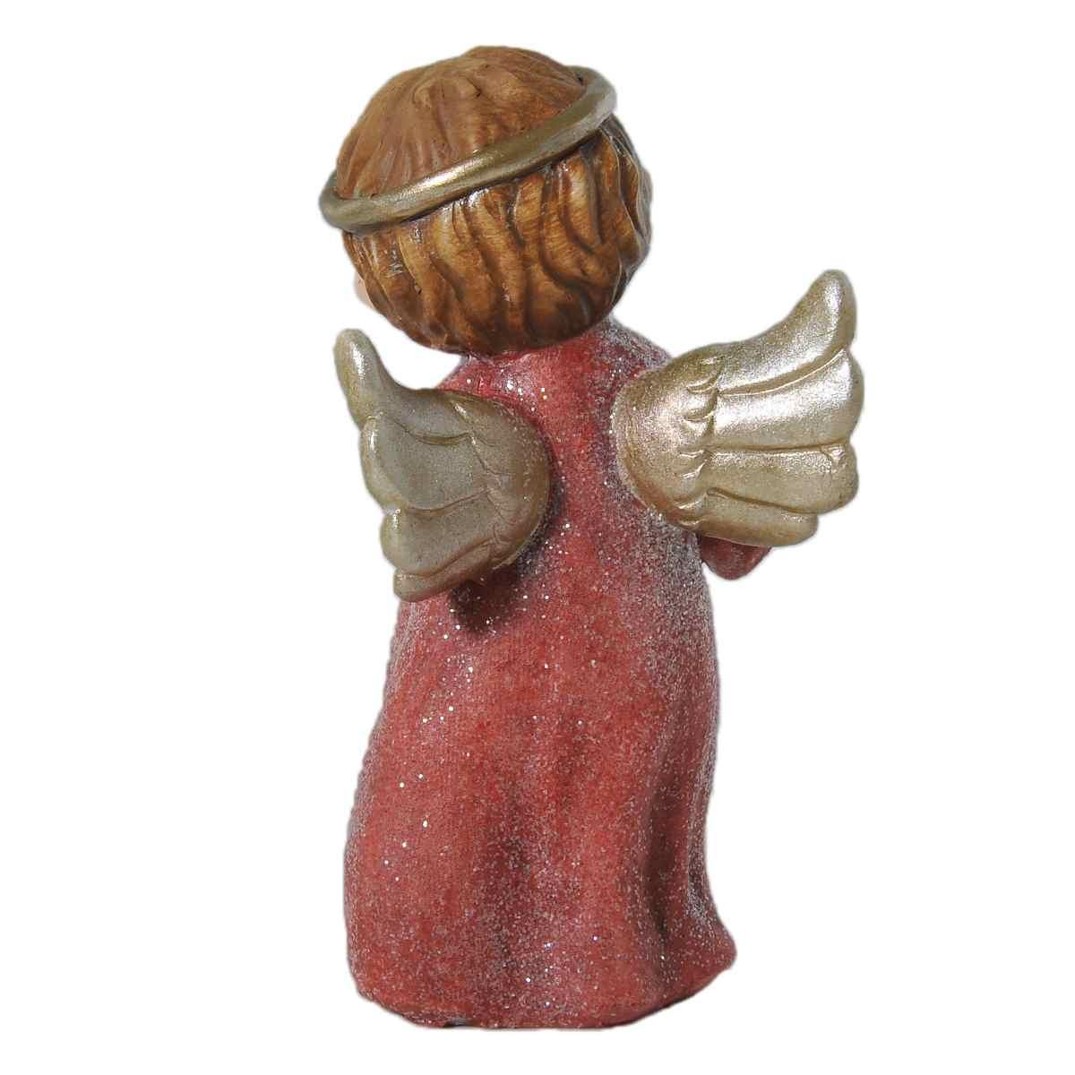 Angelo Resina con Abito Rosso cm.16x24 |Silani