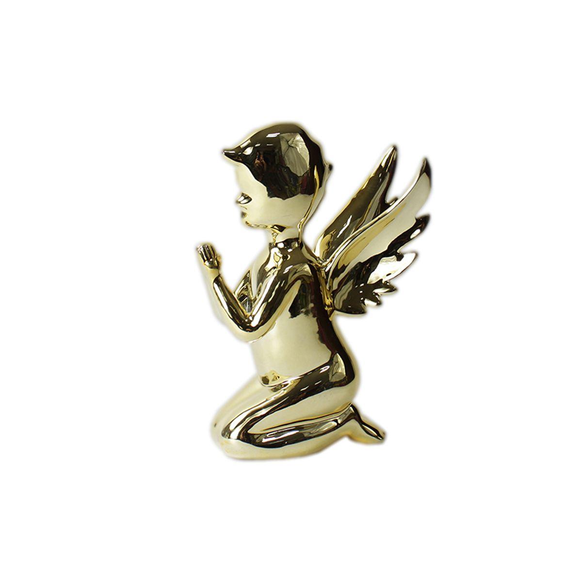 Angelo Ceramica in Ginocchio Oro cm.11x5x15 |Silani