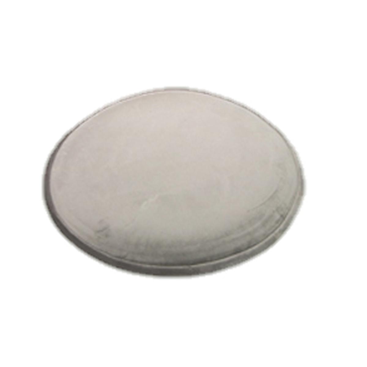 Tovaglietta Natalizia Sottopiatto Velluto Grigio cm.40 |Silani