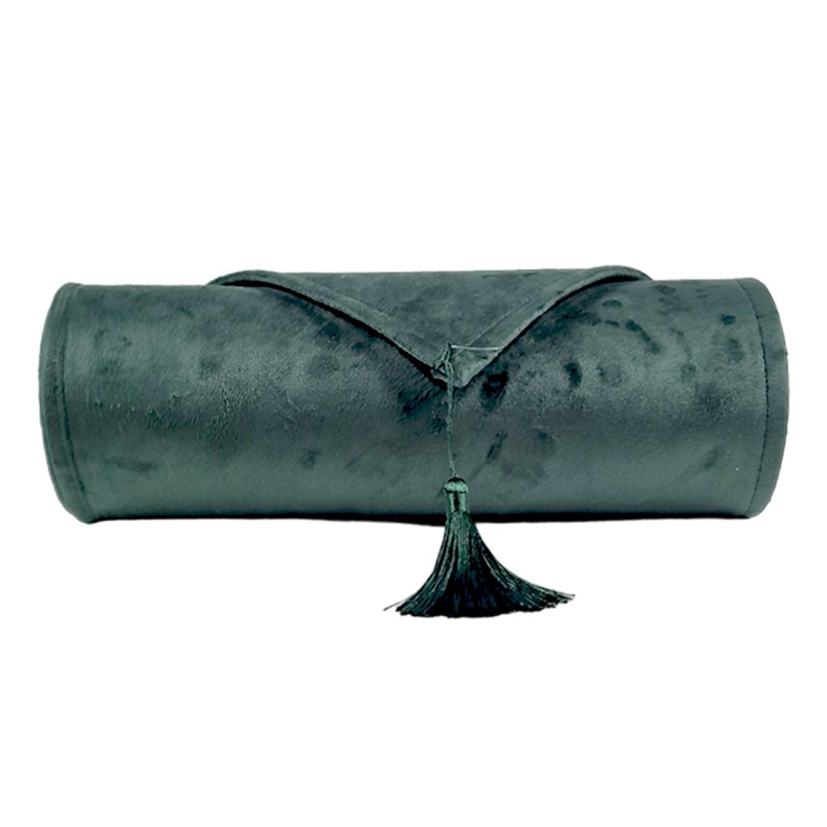 Runner cm.33x180 Velluto Verde | Silani