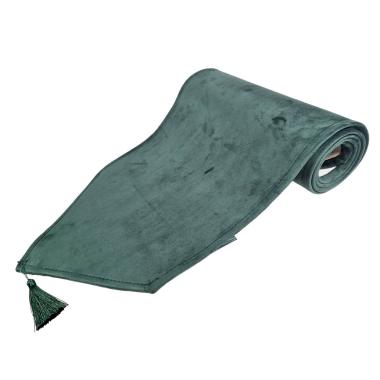 Runner cm.33x180 Velluto Verde | Silani
