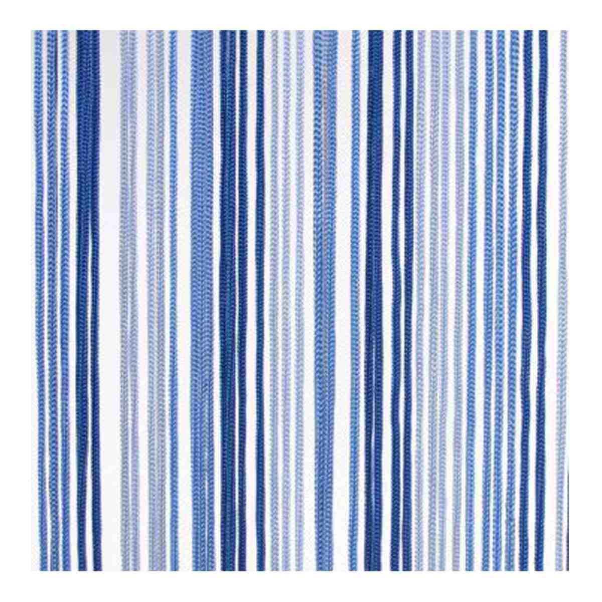 Tenda 140x240 Poliestere Fili Melange Blu | Vacchetti