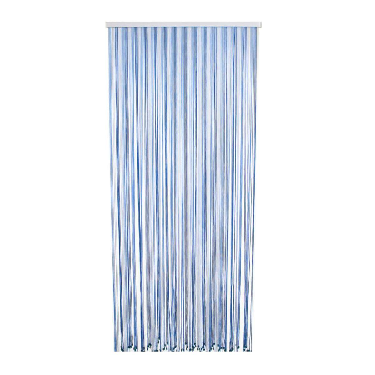 Tenda 140x240 Poliestere Fili Melange Blu | Vacchetti