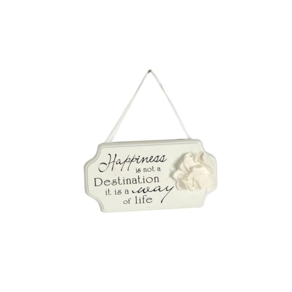 Targa Legno happiness cm.20x10 | Vacchetti