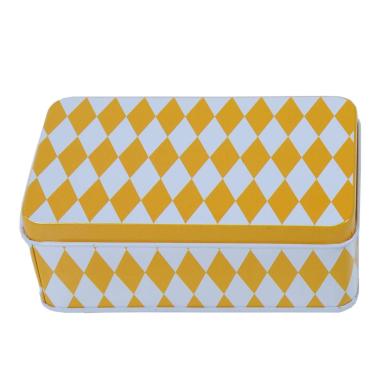 Scatola Metallo Porta Oggetti cm.12x7xh4 | Vacchetti