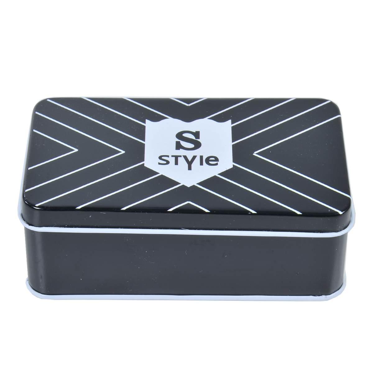 Scatola Metallo Porta Oggetti cm.12x7xh4 | Vacchetti