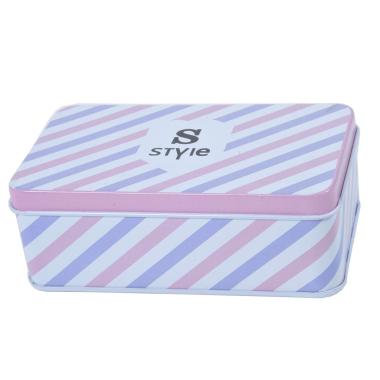 Scatola Metallo Porta Oggetti cm.12x7xh4 | Vacchetti