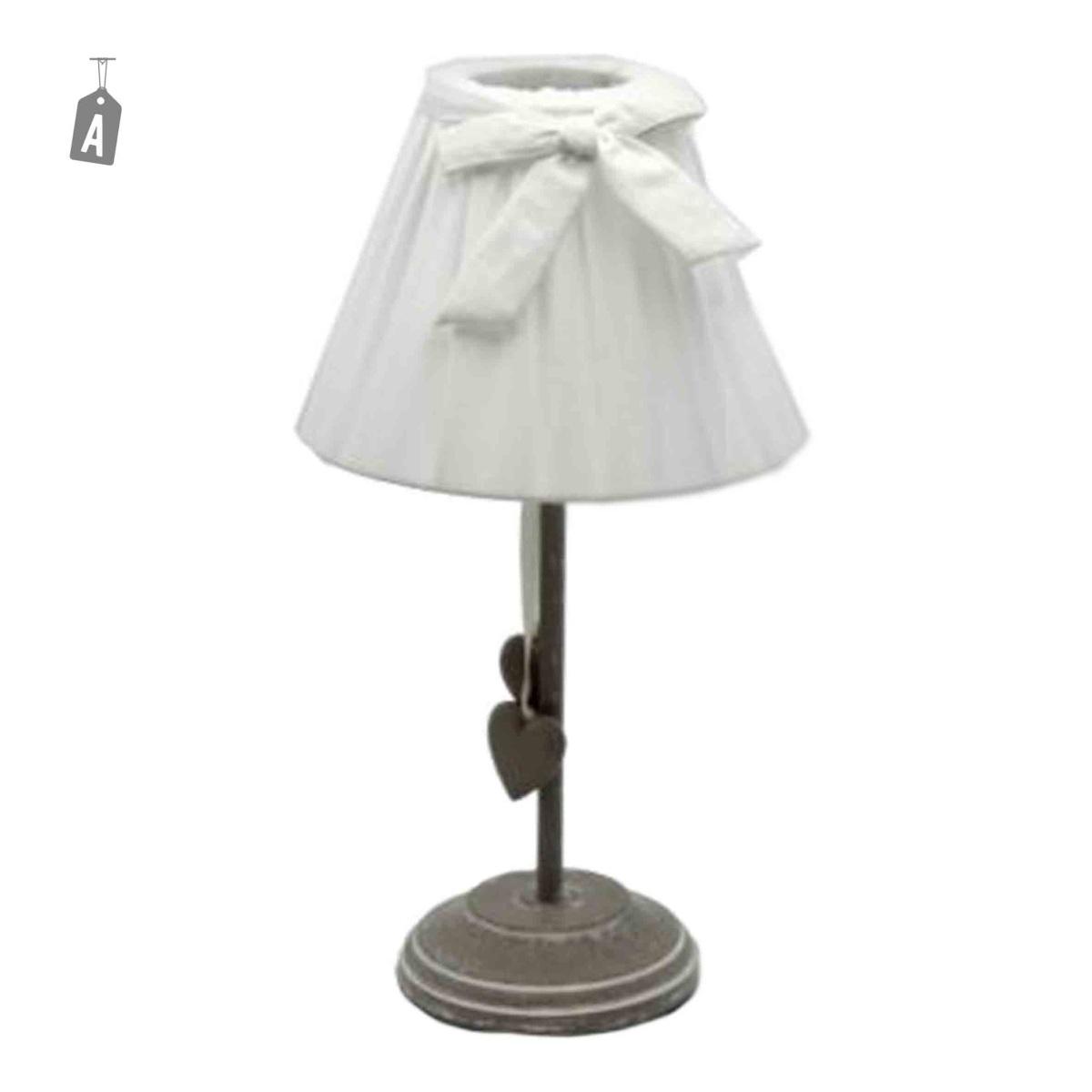 Lampada Tavolo Legno cm.35 6 Colori Assortiti | Vacchetti