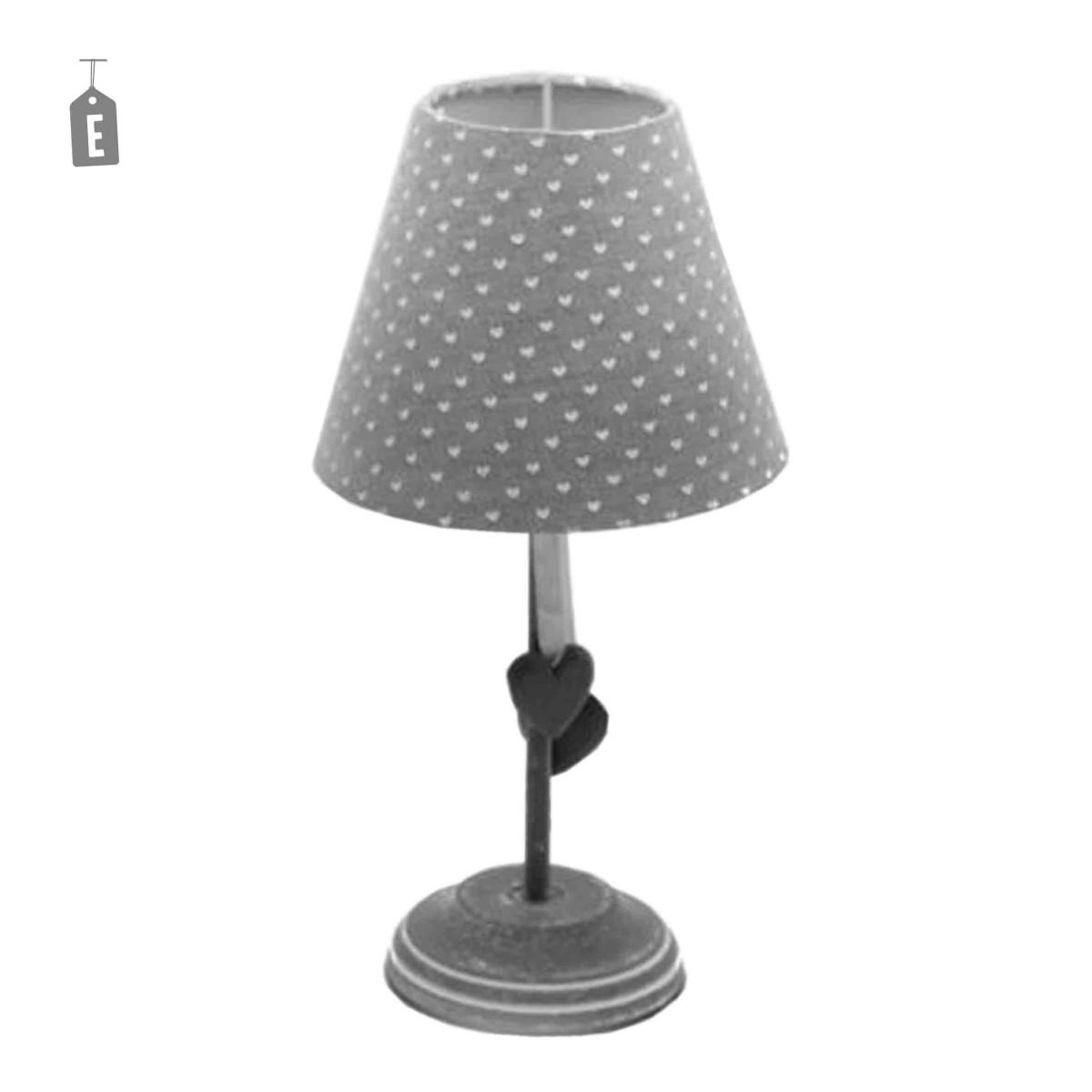 Lampada Tavolo Legno cm.35 6 Colori Assortiti | Vacchetti