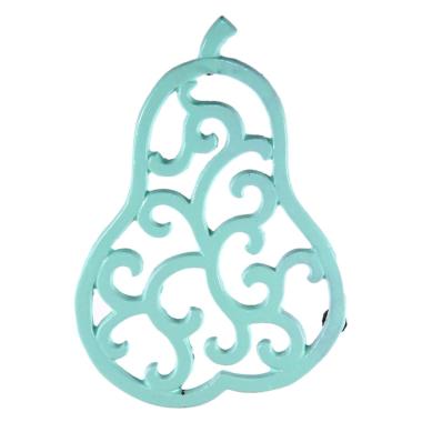 Sottopentola Ghisa Pera Azzurra cm.18x13 | Vacchetti