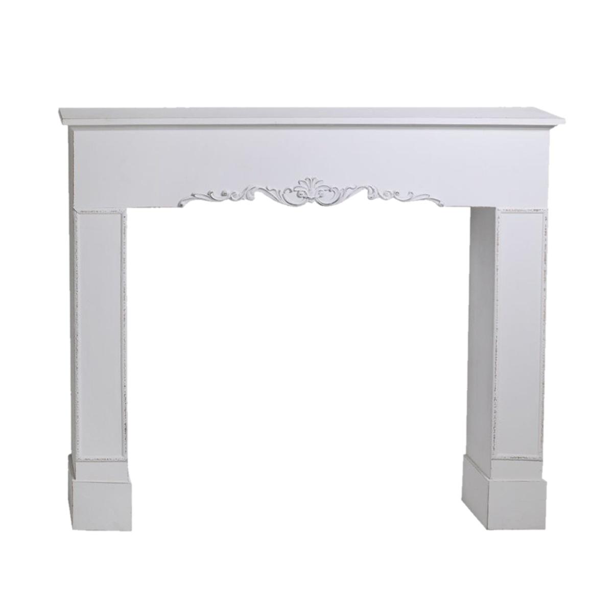 Camino Legno Bianco cm.114x20h84 102 | Vacchetti