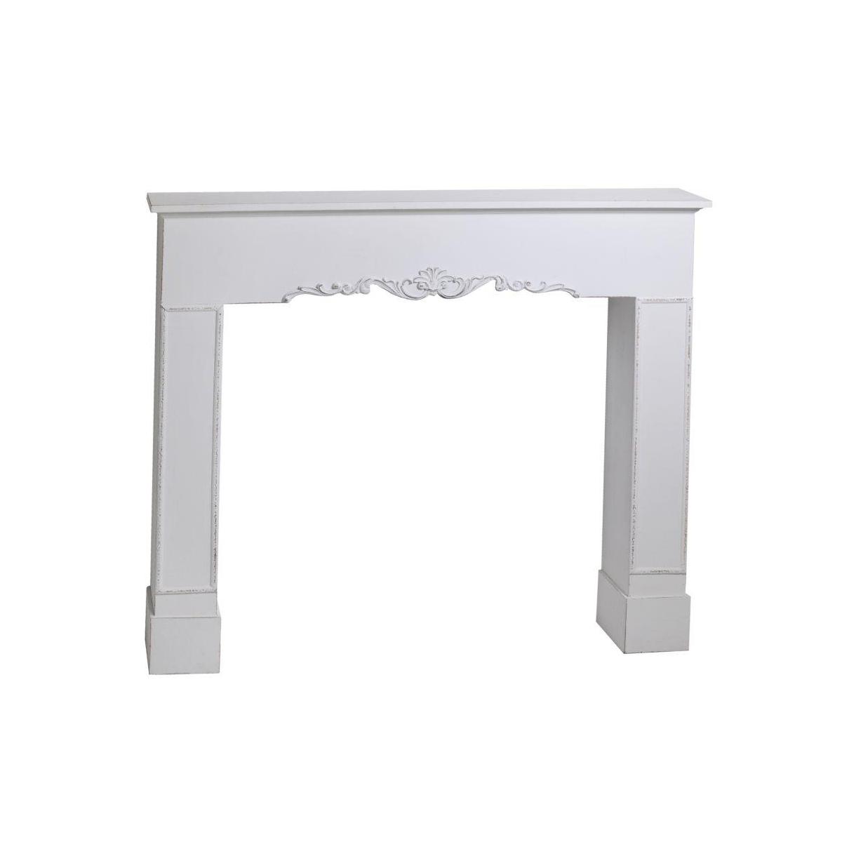 Camino Legno Bianco cm.114x20h84 102 | Vacchetti