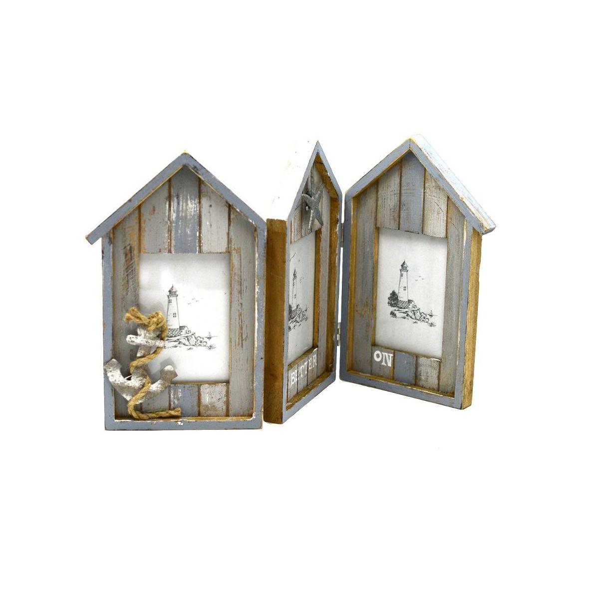 Cornice Multipla 3 Posti Legno Mare Apribile cm.45x25 | Vacchetti